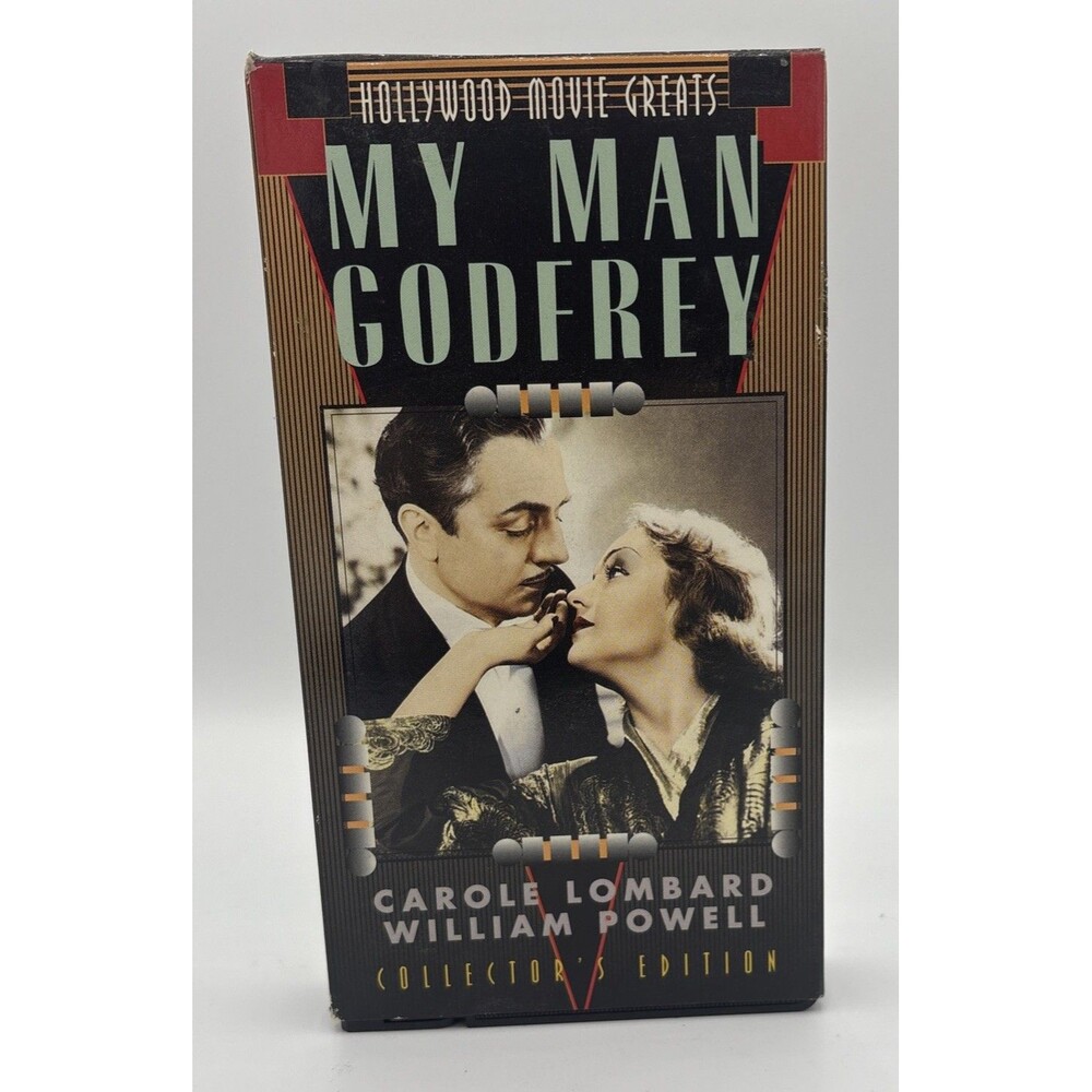 My Man Godfrey VHS 1936 ,1994 Release.